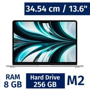 Apple 34.54 cm / 13.6" Inches Laptop M2 Chip 8 Gigabytes / 256 Gigabytes