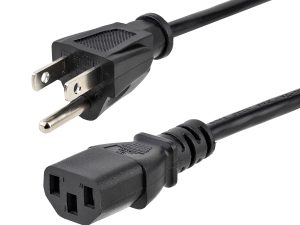 Computer Monitor TV Replacement Power Cord