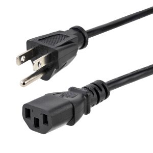 Computer Monitor TV Replacement Power Cord