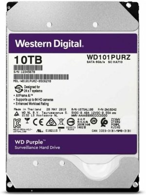 WD Purple 10TB Surveillance Hard Disk Drive